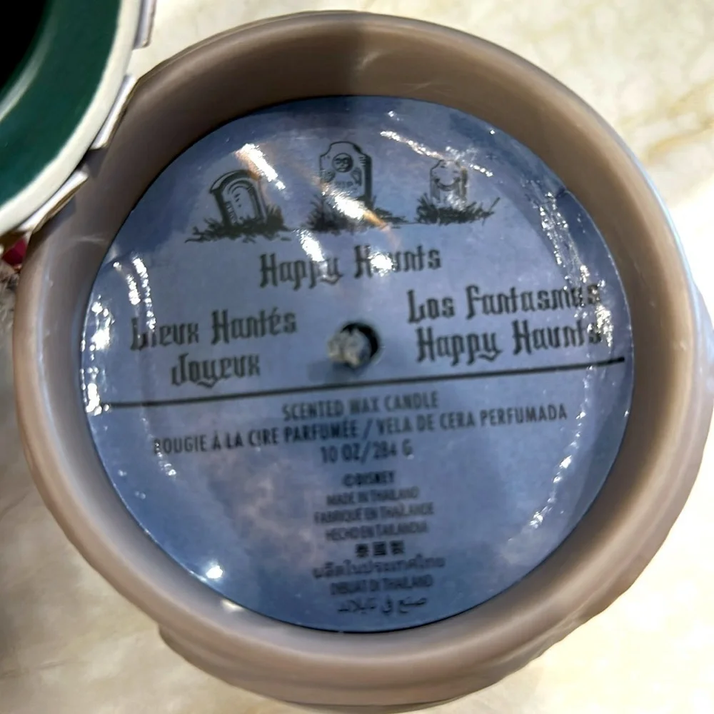 Disney Parks The Haunted Mansion Madame Leota Scented Candle with Lid 10 oz NEW